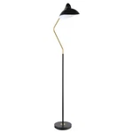 Coaster Lucien 69-INCH Dome Shade Metal Task Floor Lamp Black 920223. Fixed Price $99.99.