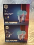 Cync A19 Led Light Bulb, Matter Compatible, Color Changing, 4PK - Full. Fixed Price $42.74.