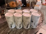 Lifx Mini White (A19) Wi-fi Smart Led Light Bulb Dimmable Warm Pack Of 8. Fixed Price $80.00.