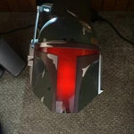 3D Fx Star Wars Boba Fett Helmet Wall Deco Led Large 10" Night Light Works. Fixed Price $29.74.