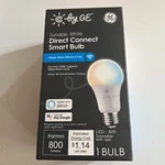 By Ge Tunable White Direct Connect Smart Light Bulb / Wi-fi And Bluetooth. Fixed Price $12.55.