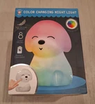 Simply Tech Color Changing Night Light Led Dog Battery Operated Soft Silicone. Fixed Price $14.99.