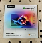 New, Nanoleaf 4D-SCREEN Mirror + Lightstrip Kit For Tvs & Monitors Up 65". Fixed Price $64.55.