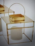 South Street Loft Flameless Candle In Square Glass Lantern With Remote. Fixed Price $23.00.