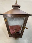 Coppersmith Gas Lantern - Cs 41G. Fixed Price $250.00.