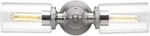 Progress Lighting 18.5" Antique Nickel Etched Glass Bathroom. Fixed Price $48.95.