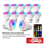 12PCS GU10 Led Light Bulbs Colour Changing 30 Colors 5W 2700K-6000K Rgb. Fixed Price $40.99.