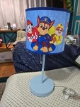 Nickelodeon Paw Patrol 15" Table Lamp. Fixed Price $9.95.