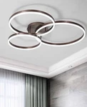 Eurofase Veranda 3 Ring Ceiling Or Wall Led Flushmount Light 24.5"X19.75"X4". Fixed Price $279.92.