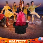 3D Artificial Flame Lamp Campfire Fake For Halloween Christmas Party. Fixed Price $42.71.