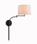 Kenroy Home Casual Wall Swing Arm Lamp ,18 Inch Height, 13 Diameter, 20.5. Fixed Price $85.03.