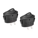 Uxcell Spst Boat Rocker Switch Oval Toggle For BLACK-2PCS-2P 2PINS. Fixed Price $14.48.