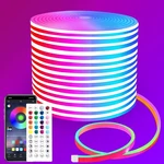 50FT Led Neon Rope Lights 24V Rgb With Remote Control App Con.... Fixed Price $42.63.