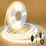 Warm White 32.8FT Dimmable Cob Led Strip Light, 2700K, Flexible For Home Use. Fixed Price $59.99.
