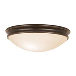 Access 20725-BS Atom 2-LIGHT Flush Mount 12.5" Brushed Steel Opal Glass. Fixed Price $58.00.