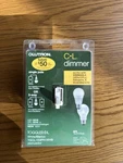 Lutron Dimmer Switch Dimmable Way Single Toggler White TGCL-153PH-WHB New!. Fixed Price $20.00.