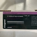 Legrand Modular Track Extender Titanium In APME18TM2 Kitchen Wall. Fixed Price $24.99.