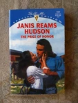 Janis Reams Hudson - The Price Of Honor (silhouette Special #1332) 2000 Pb. Fixed Price $5.97.