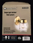 Boston Harbor - Single Light Outdoor Wall. Fixed Price $16.99.