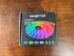 Daybetter 100 Ft Smart Wifi Led Strip Lights Kit 2 50 Rgb Rolls, App/remote. Fixed Price $25.00.