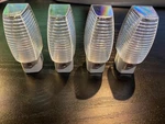 Amertac Faceted Automatic On/off Sensor Night Light Clear 4-PACK B71055 Bulk. Fixed Price $10.00.