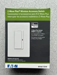 New Eaton RF9617DW Z-wave Plus Wireless Accessory Switch, White. Fixed Price $17.95.