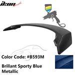 Fits 22-26 Civic Md #B593M Brillant Sporty Blue Trunk Spoiler W/ Led Light Abs. Fixed Price $199.99.