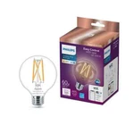Philips 60-WATT Equivalent G25 Smart Wi-fi Bulb (k) Wiz With Bluetooth (2-PACK). Fixed Price $14.99.