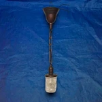 Vintage Pendant Light Antique Fixture Hubbell Socket Ball Mason Jar 25D. Fixed Price $210.00.