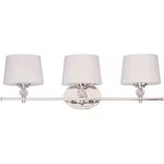 Maxim Lighting 12763WTPN Rondo 3-LIGHT Bath Vanity Polished Nickel. Fixed Price $248.00.