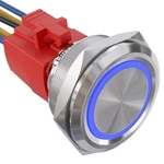 Apiele 30MM Latching Push Button Switch 12V Angel Eye Led Waterproof Stainless. Fixed Price $35.79.