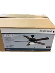 Hampton Bay Trice 52 In. Led Espresso Bronze Ceiling Fan. Fixed Price $50.00.