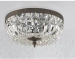 Crystorama Ceiling Mount Wide Bronze Swarovski Clear Light 712-EB-CL-S. Fixed Price $279.99.