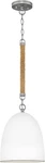Hinkley 3364AN Nash Small Pendant Light Jute Rope Off-white Ceramic Antique Nick. Fixed Price $379.05.