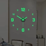 Ew Creative Simple Luminous Digital Clock European Style Diy Silent Wall. Fixed Price $10.70.