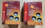 Portfolio Low Voltage Halogen Light Kit Black 64569 Lot New Nib. Fixed Price $39.00.