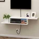 Choochoo Floating Tv Stand Shelf, Wall Mount Entertainment Center Media Console. Fixed Price $69.86.