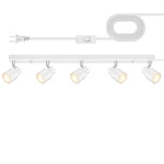 Bricosmocon Track Lighting Plug 30 Led Fixtures Ceiling White 5. Fixed Price $120.67.