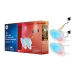 Cync Ge Reveal Smart Led Recessed Downlight, Color Changing Wifi Matter. Fixed Price $72.49.