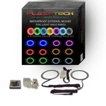 Rgb Waterproof Led Halo Kit With Ir Remote For 2007-2010 Jeep Patriot Fog Lights. Fixed Price $76.30.