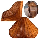 Wicker Boho Lampshades,table SHADES-2 Pack,hand Crafted Rattan Sha.... Fixed Price $69.18.