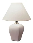 Ore International 608IV 15 Ceramic Accent Table Lamp Ivory. Fixed Price $27.95.
