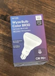 New Wyze Bulb Color Full Wifi Smart Led 950 Lumens WLPBR30C. Fixed Price $9.99.