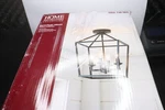 Hampton Bay Lighting Weyburn 4-LIGHT Semi-flush Mount Bronze 16.5" C5596. Fixed Price $39.50.