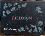 Brand New Fullosun Night Light For Kids 3D Dolphin Lamp 8.86"D X 6.5"W 1.65"H. Fixed Price $24.99.