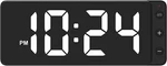 Led Digital Wall Clock Large Display Big Digits Auto-dimming Battery Backup. Fixed Price $80.00.