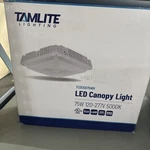 W, 120-277V, Led Canopy Light 5000K Commerical Wet Location, WHITE,TCOC5075WH. Fixed Price $47.75.