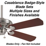 Casablanca Original Badge-style Blades For Older Ceiling Fans Various Finishes. Fixed Price $44.99.