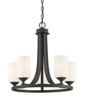 Bordeaux 5-LIGHT Chandelier In Bronze. Fixed Price $356.00.