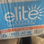 Elite Lighting B6IC-AT-W 6" Recessed Housing Silver Aluminum Pack. Fixed Price $60.00.